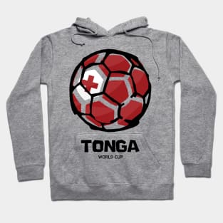 Tonga Football Country Flag Hoodie